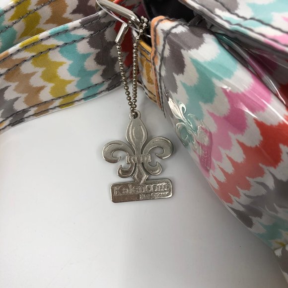 White and Orange Striped Messenger Baby Bag | New With Tags - Picture 5 of 8